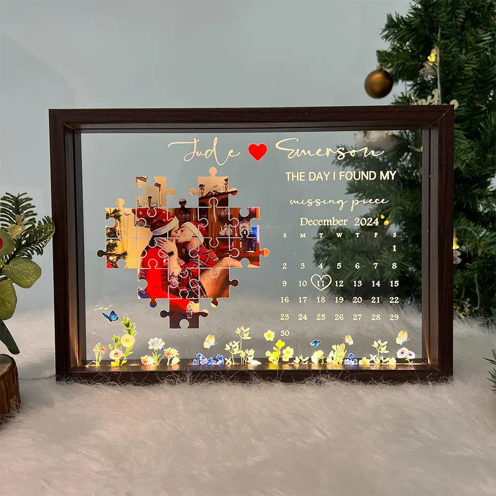 El día que encontré mi pieza perdida Regalo Lightbox