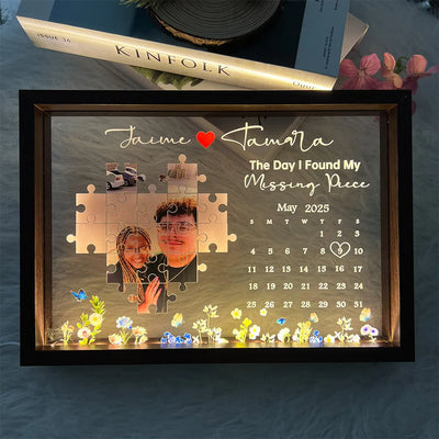 El día que encontré mi pieza perdida Regalo Lightbox